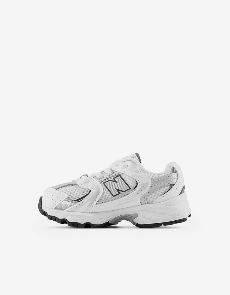 New Balance Kids 530 Bungee Lace Trainers in White