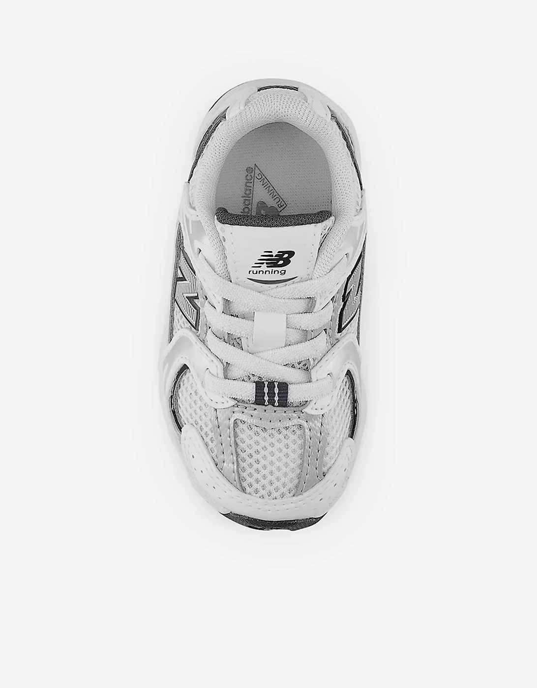 New Balance Kids 530 Bungee Lace Trainers in White