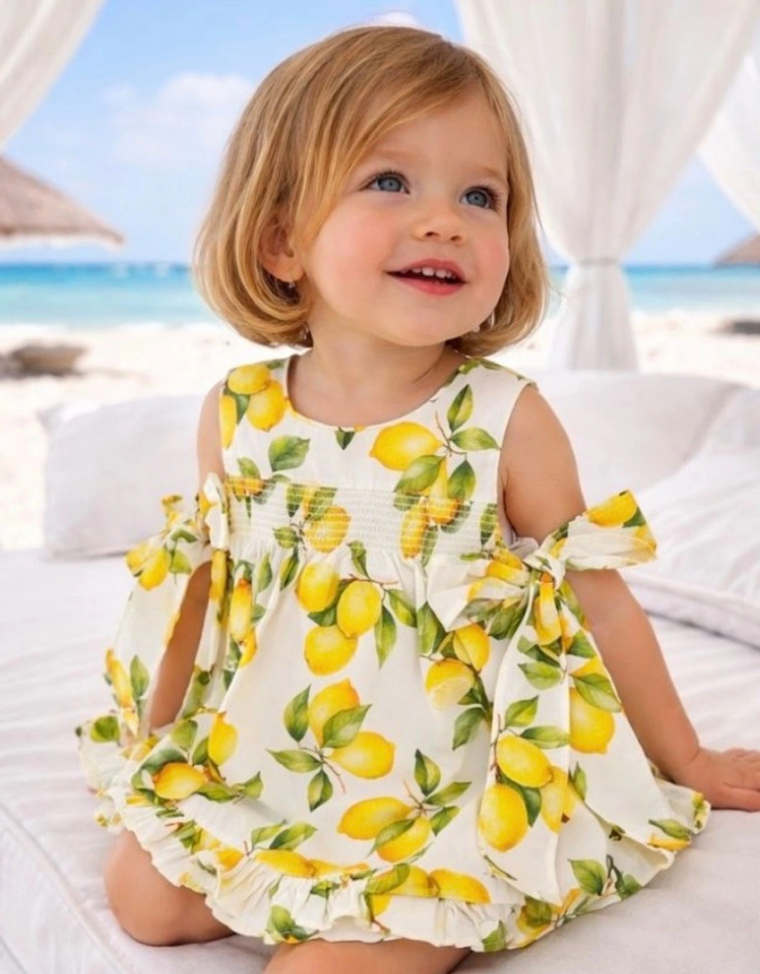 DEOLINDA BABY/TODDLER DRESS & BLOOMERS DBV26323