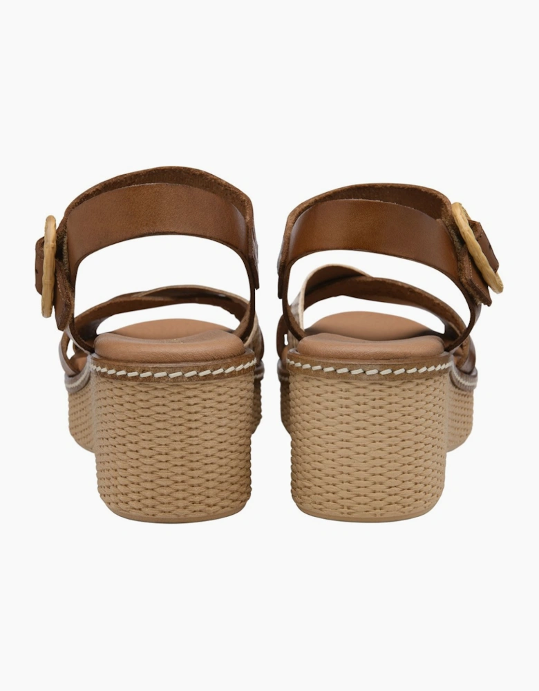 Amalia Womens Wedge Sandals