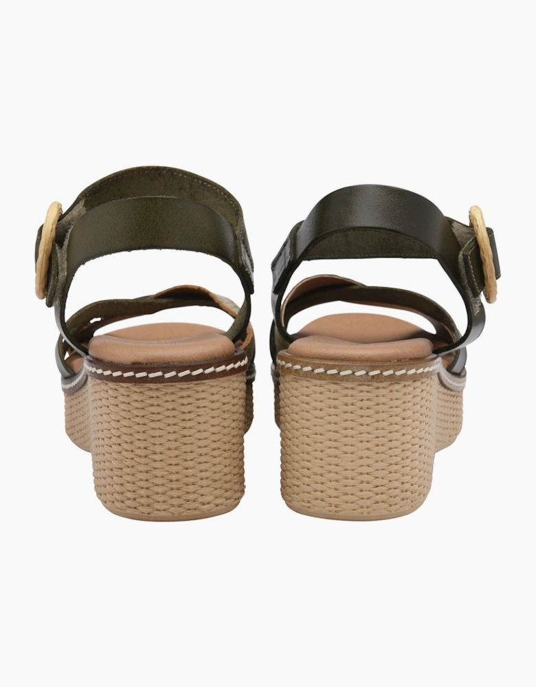 Amalia Womens Wedge Sandals