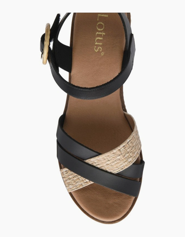 Amalia Womens Wedge Sandals