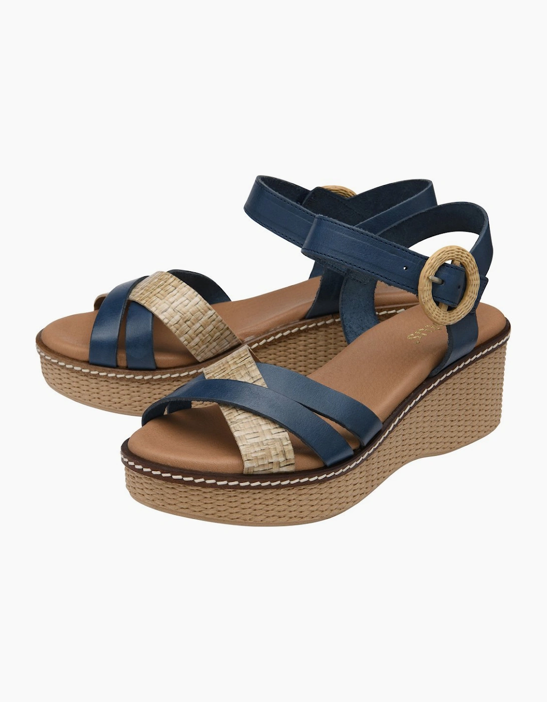 Amalia Womens Wedge Sandals
