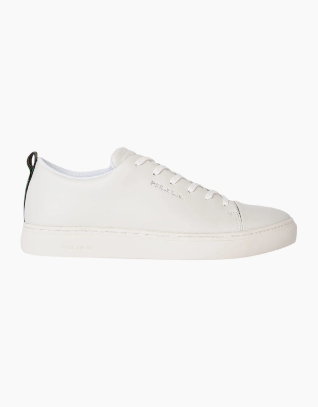 PS Paul Smith Lee White Tape Trainers 01 WHITE
