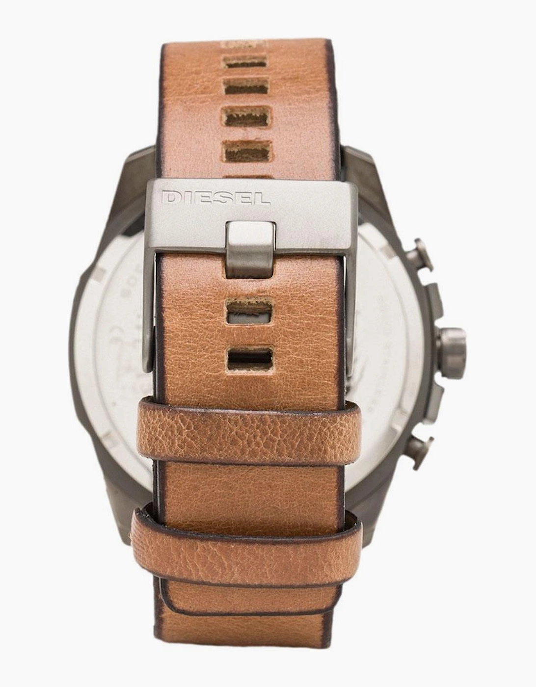 Diesel DZ4280 Mega Chief Brown Leather Men's Watch