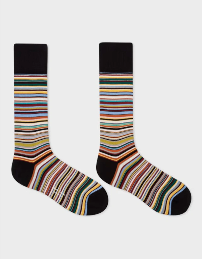 Paul Smith  Signature Striipe Socks 92A Black