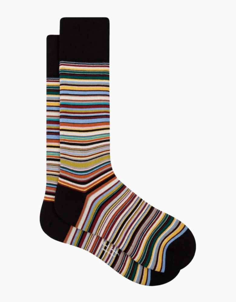 Paul Smith  Signature Striipe Socks 92A Black