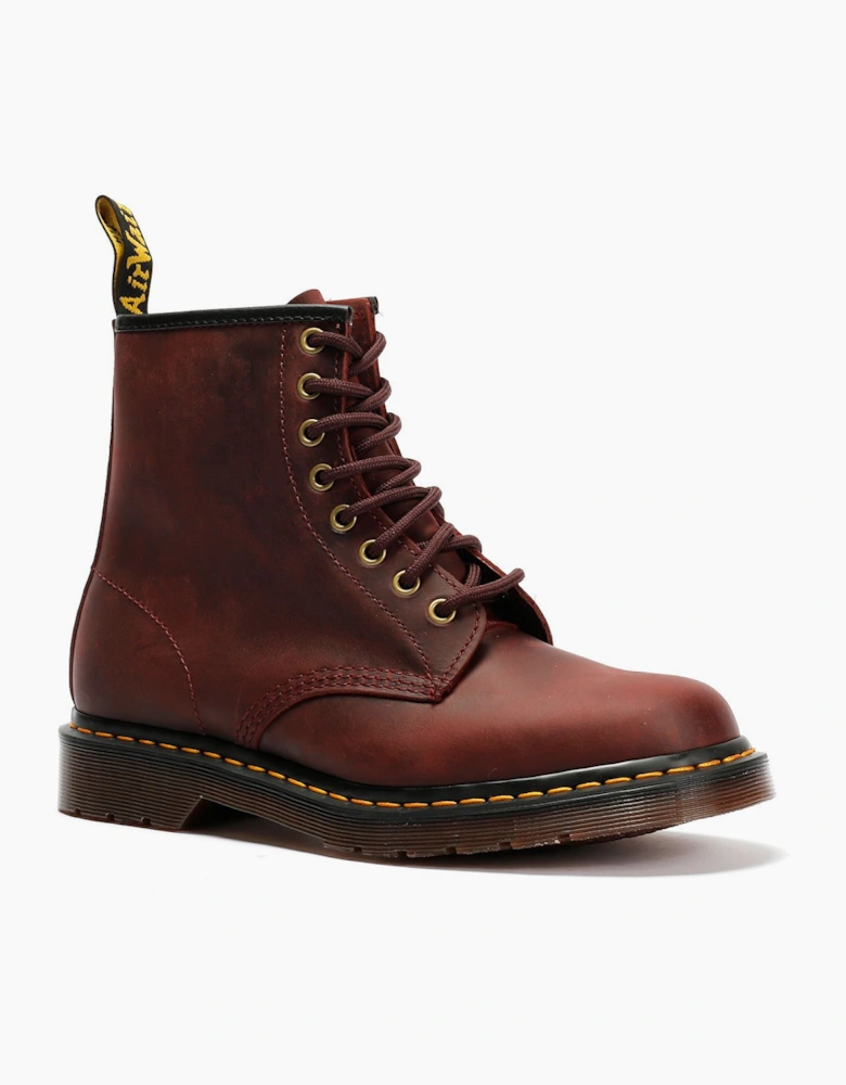 Dr. Martens 1460 Crazy Horse Leather Cherry Red Boots