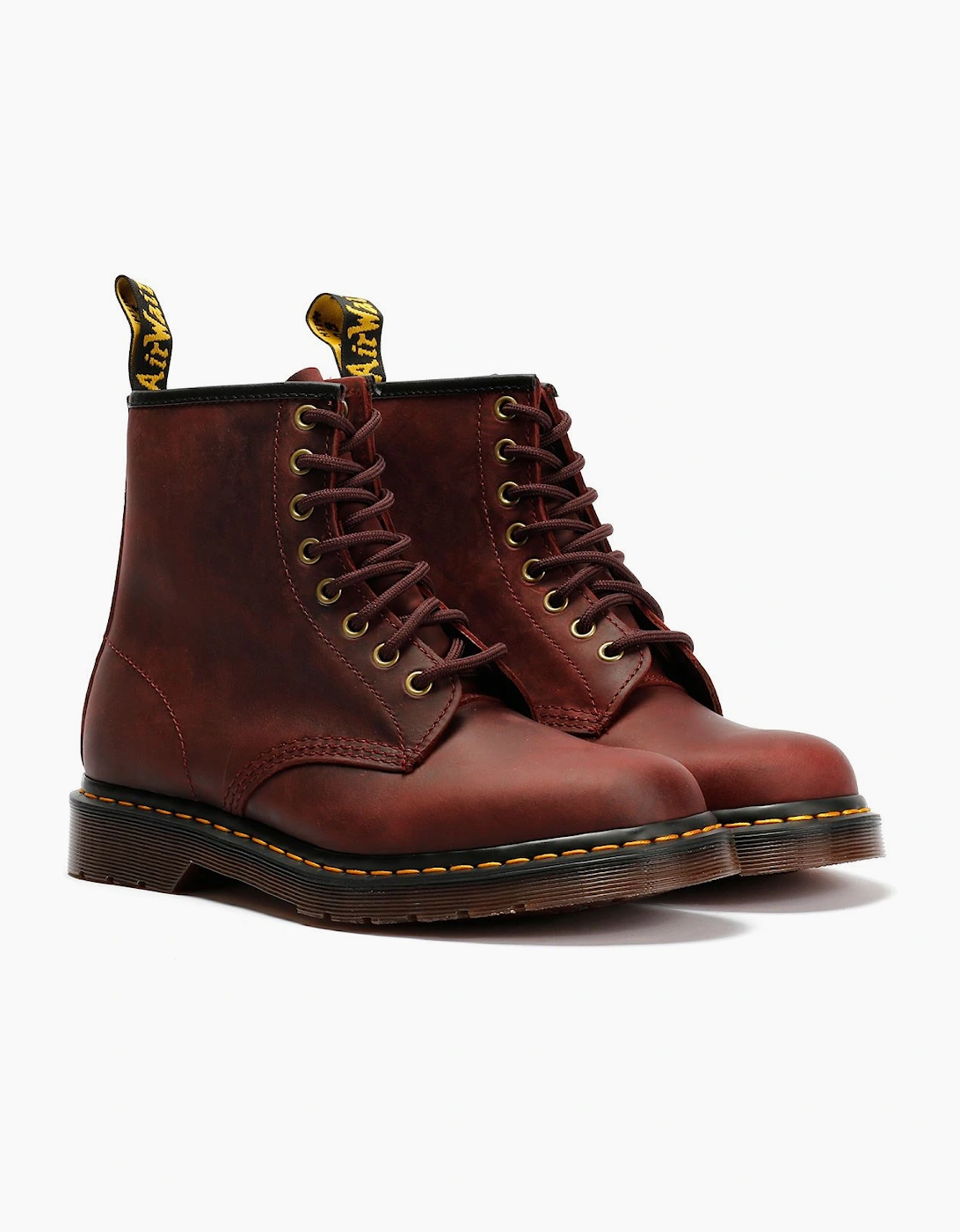 Dr. Martens 1460 Crazy Horse Leather Cherry Red Boots