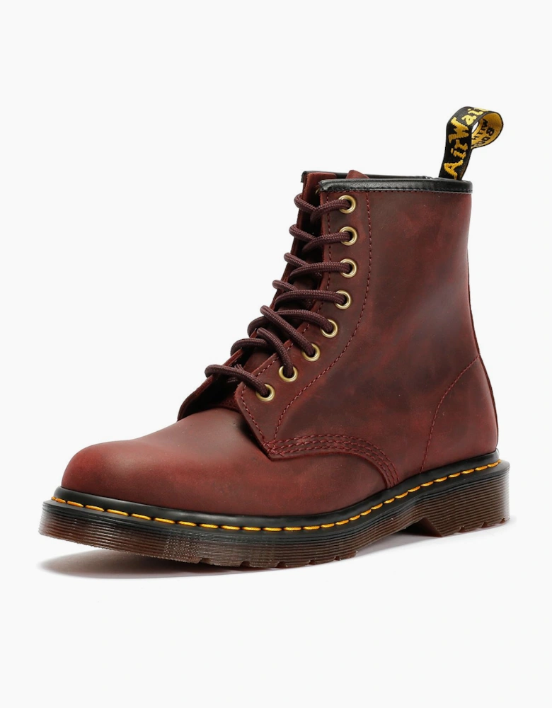 Dr. Martens 1460 Crazy Horse Leather Cherry Red Boots