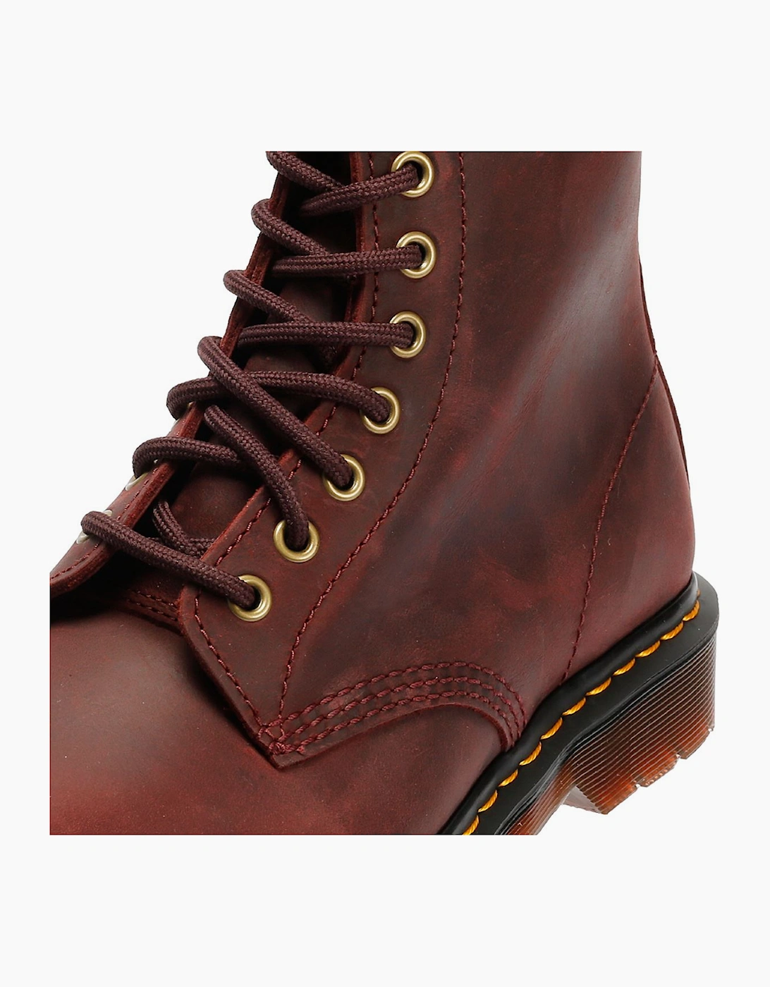 Dr. Martens 1460 Crazy Horse Leather Cherry Red Boots