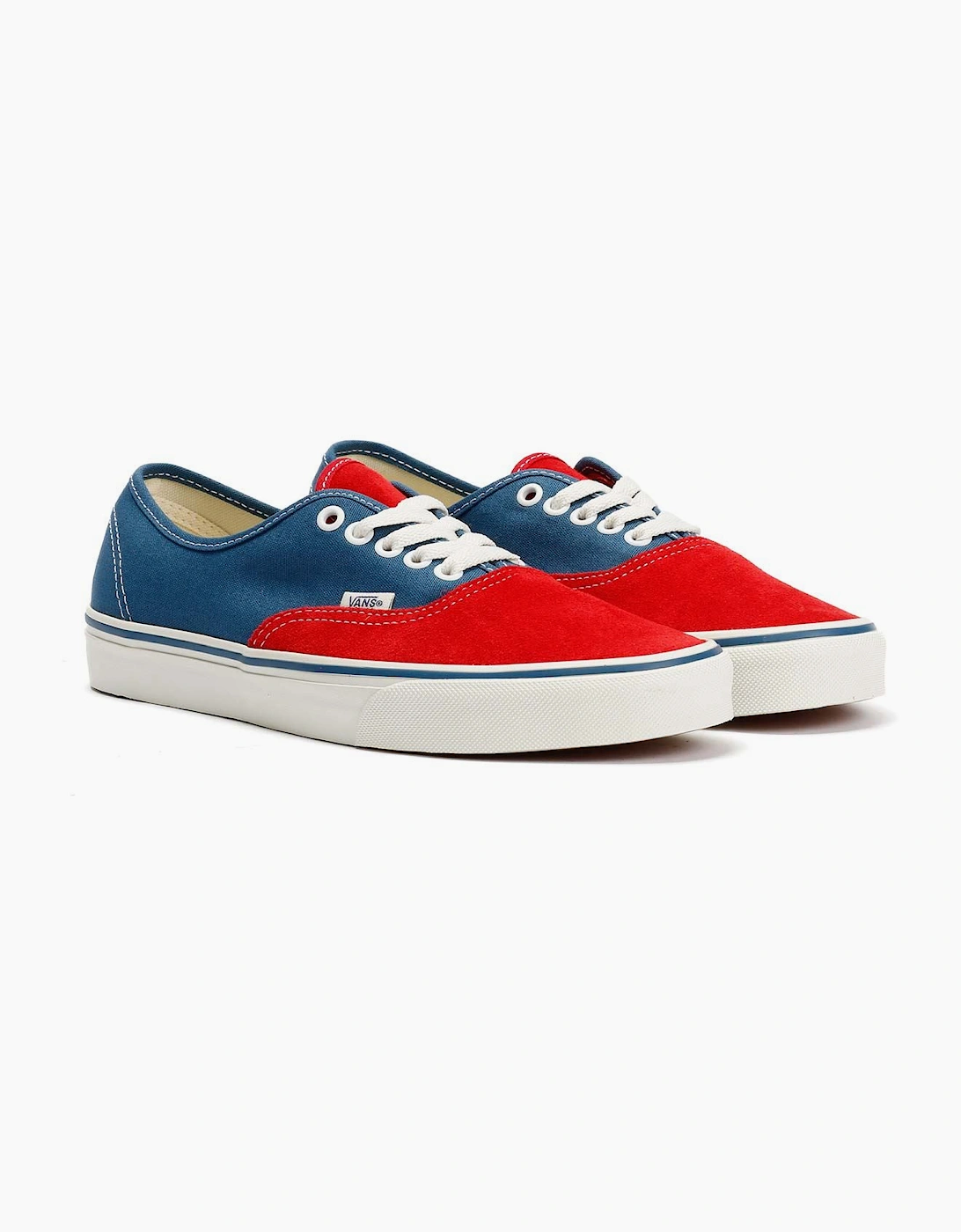 Vans Women's Red Authentic Primary Racing Trainers  Size 9