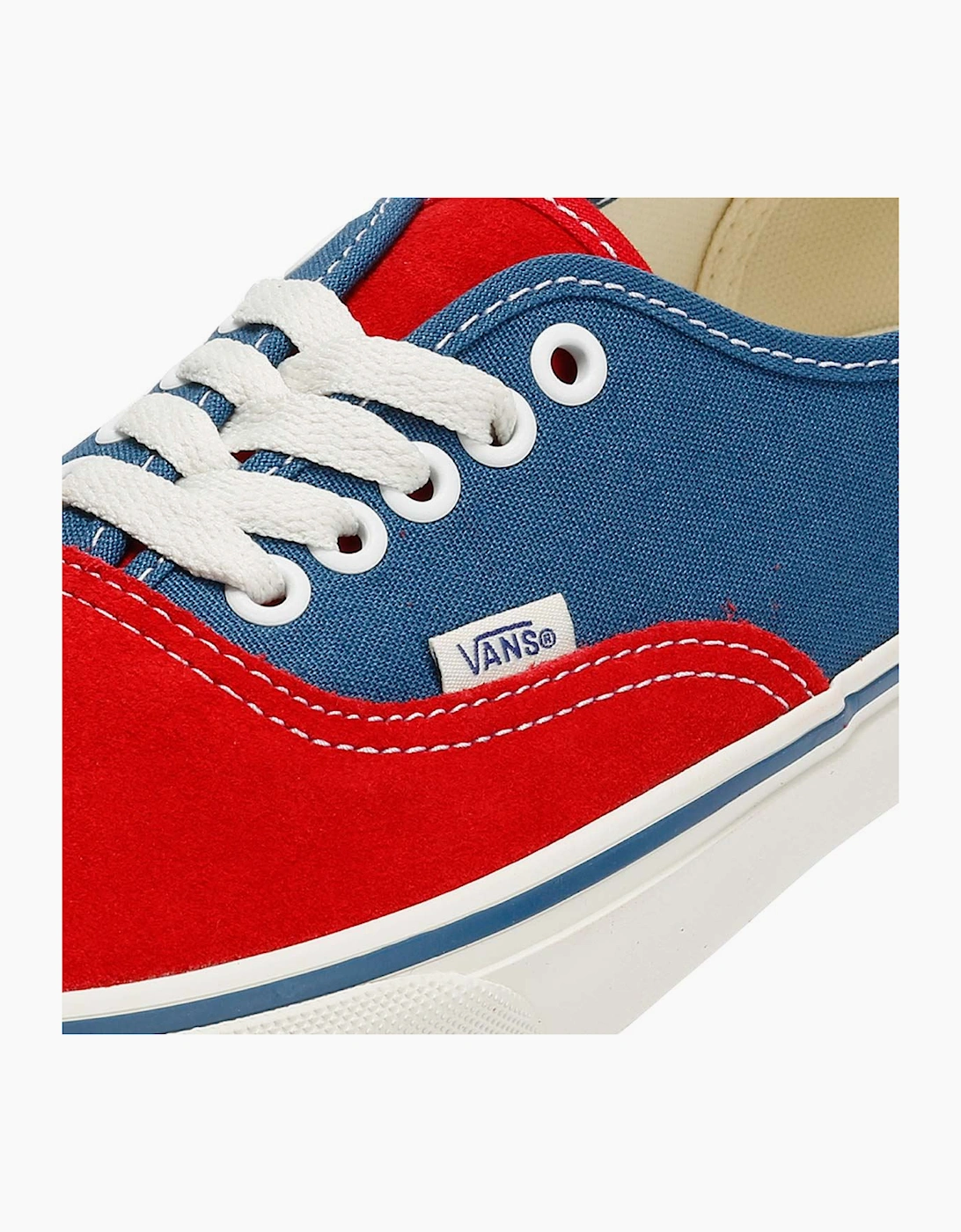 Vans Authentic Primary Racing Red Trainers