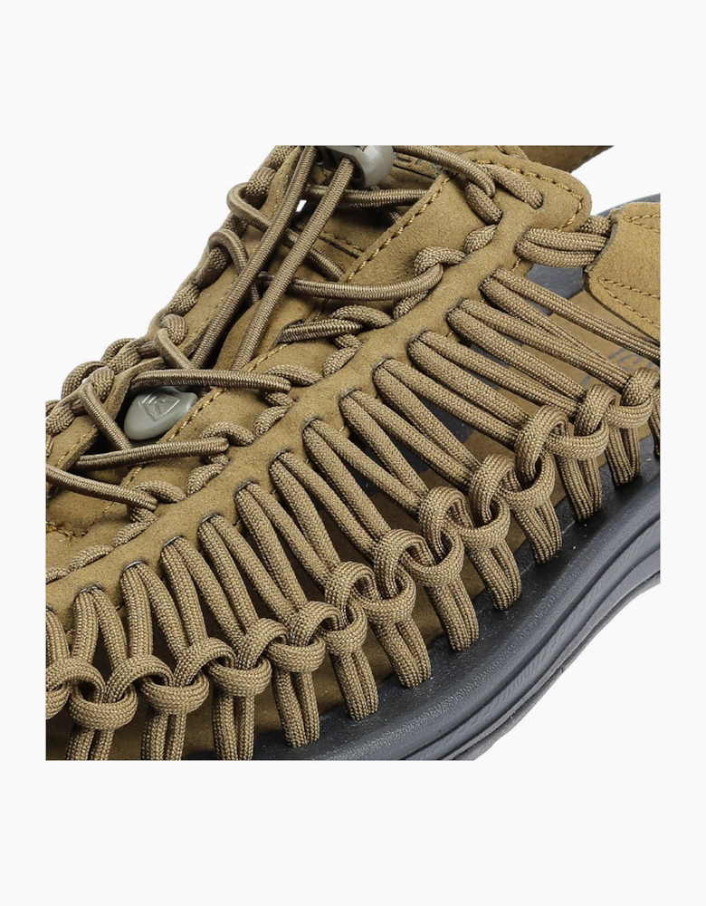 Keen Uneek Men's Dark Olive/Black Sandals