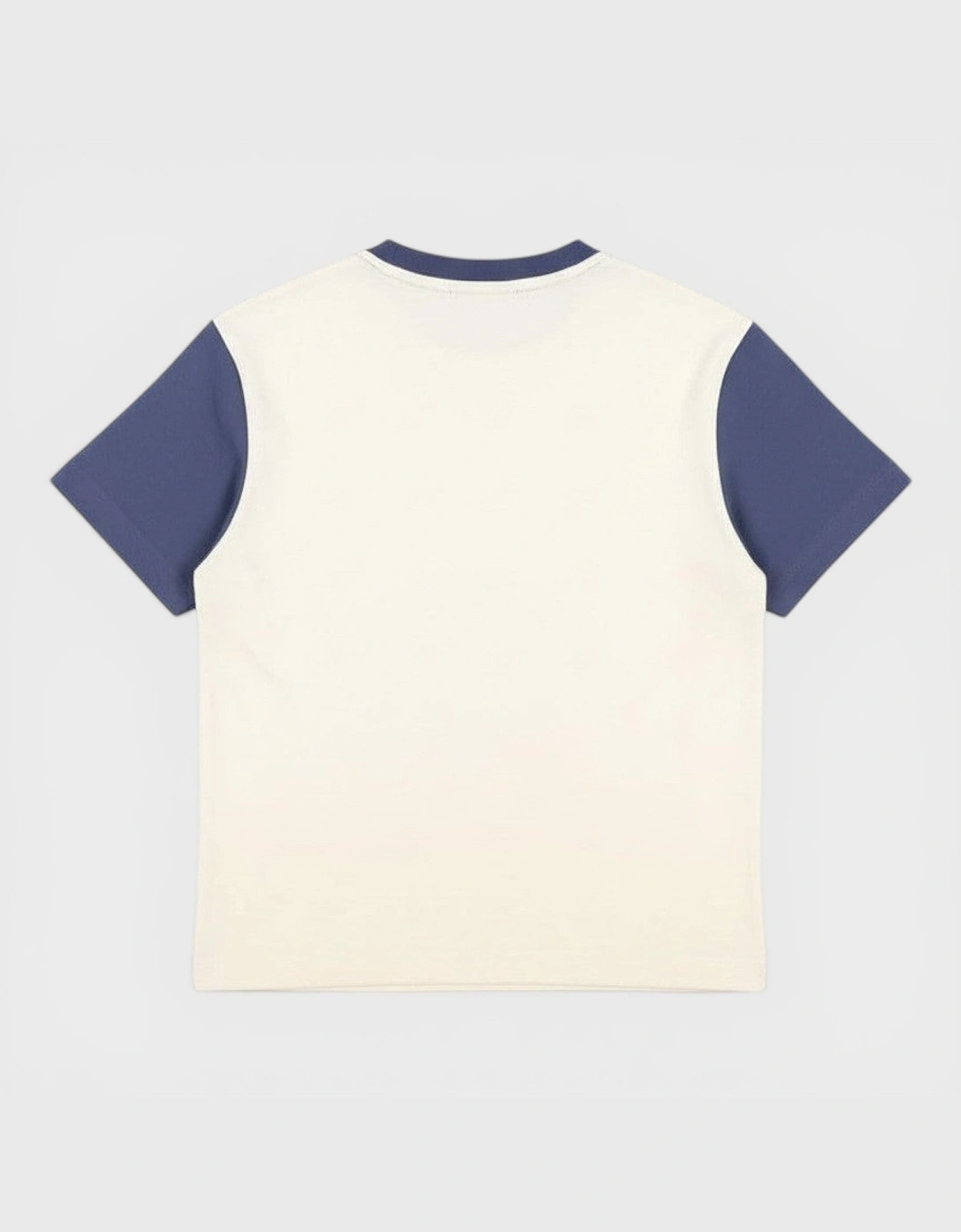 Kids Bookish Flower Logo Colour Block Basic Fit Tee