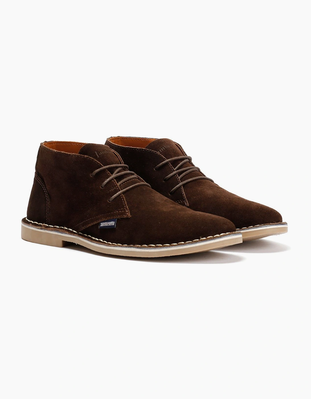 Lambretta Chiswick Suede Men's Brown Boots