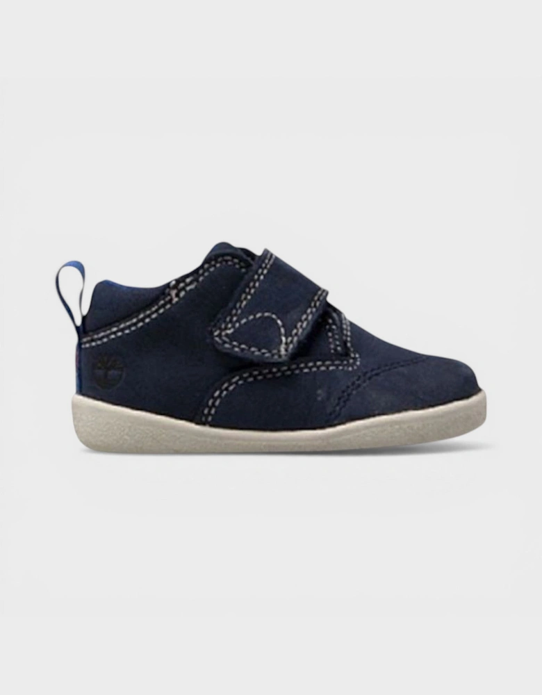 Toddler Velcro Boots Navy White