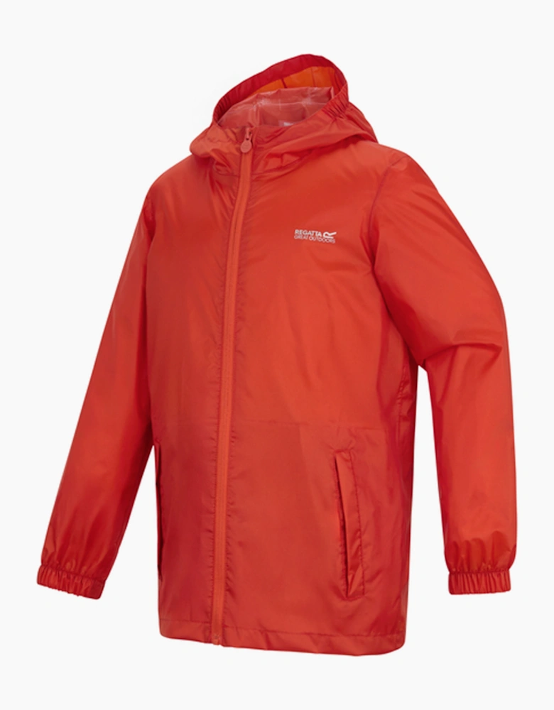 Regatta Great Outdoors Childrens/Kids Pack It Jacket III Waterproof Packaway Black