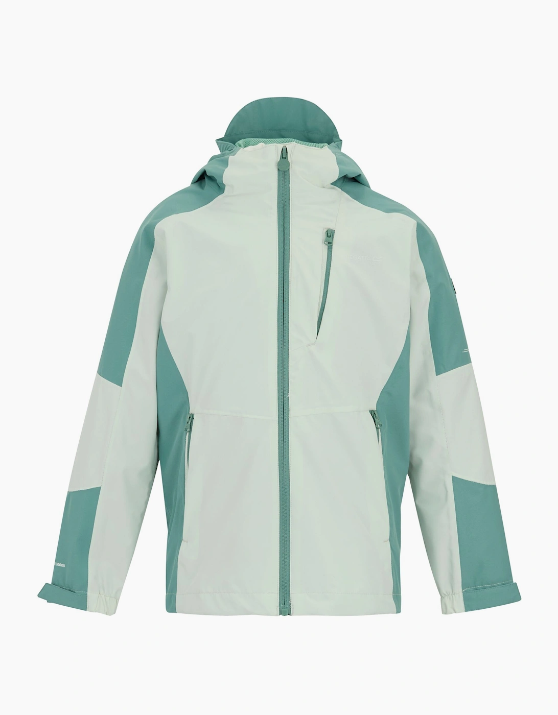 Regatta Boys Green  Childrens/ Calderdale Ii Waterproof Jacket - Size 11 Years/12 Years Kids