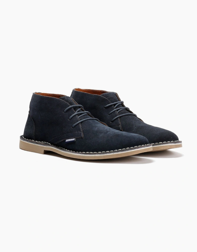 Lambretta Chiswick Suede Men's Navy Boots