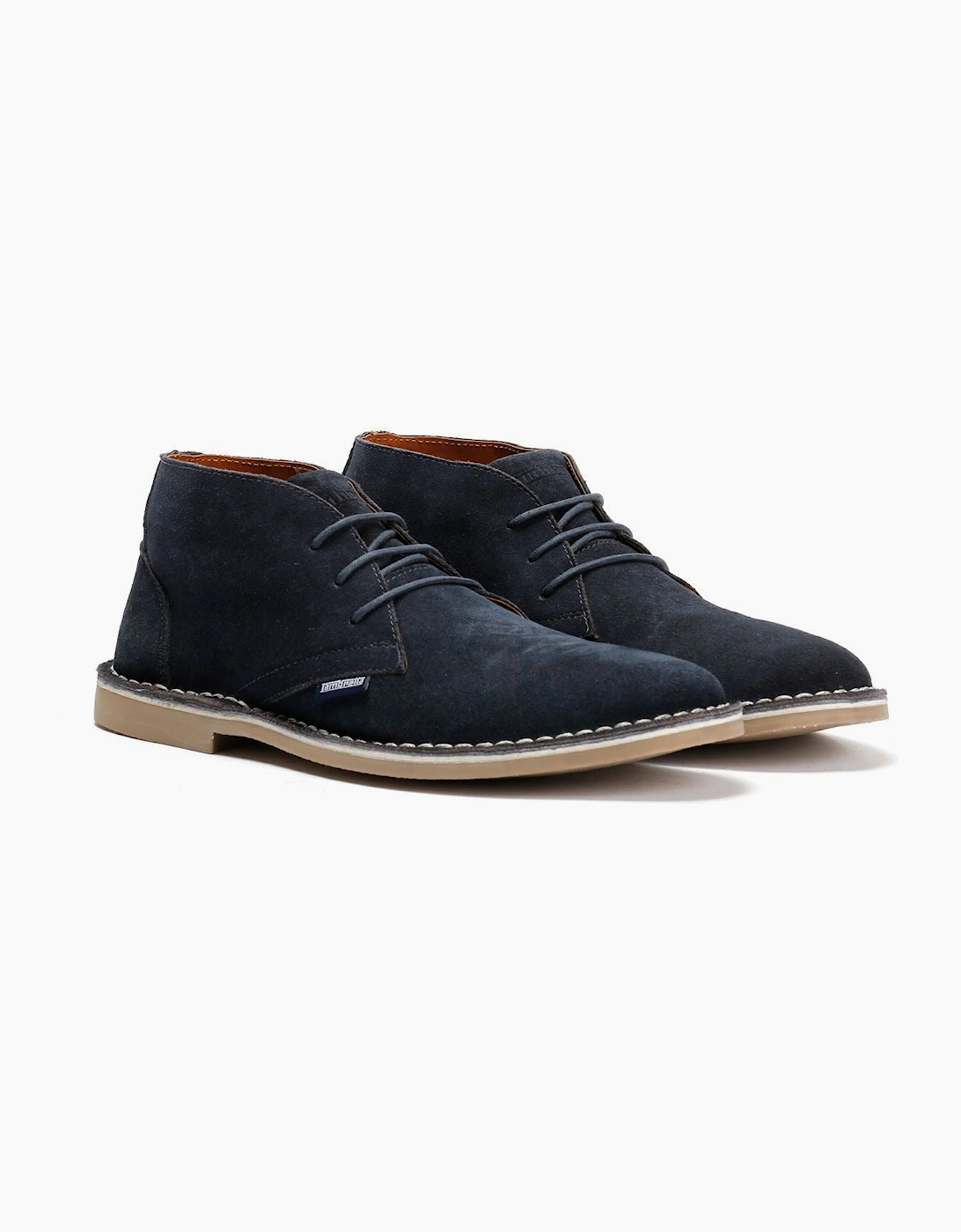 Lambretta Chiswick Suede Men's Navy Boots