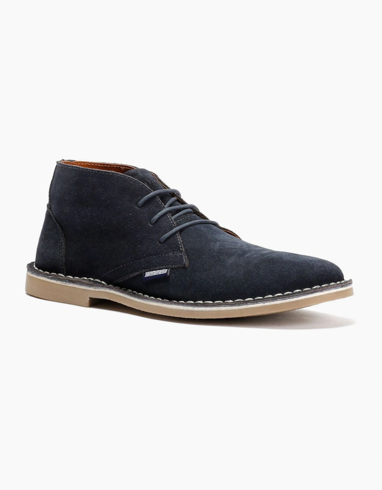 Lambretta Chiswick Suede Men's Navy Boots