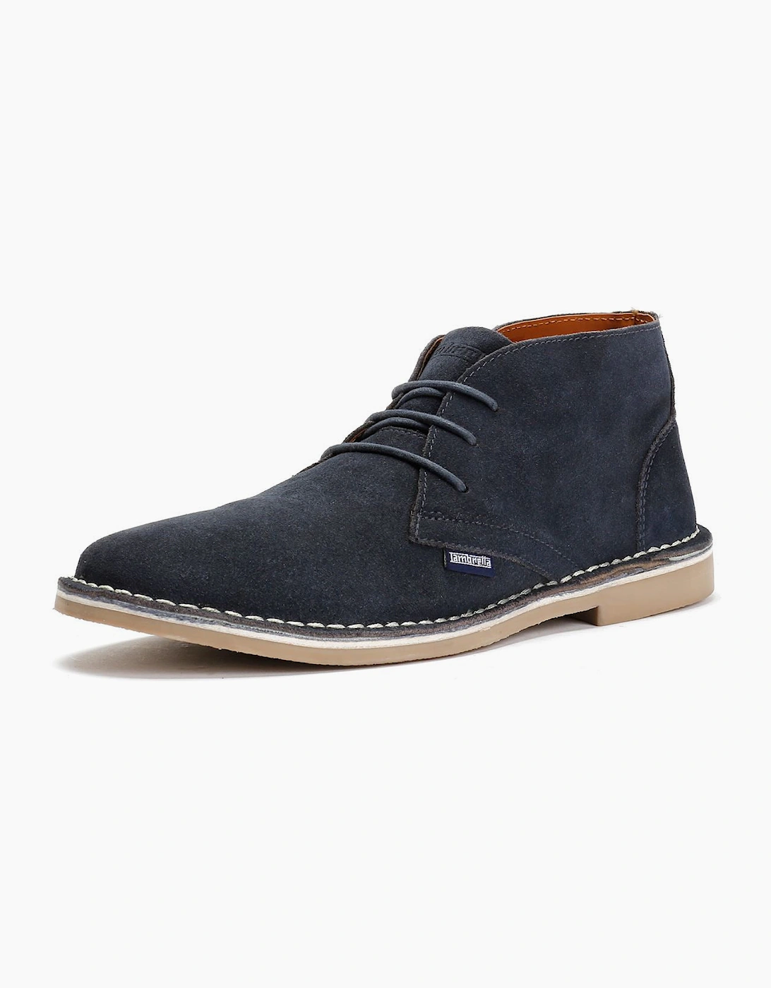 Lambretta Chiswick Suede Men's Navy Boots