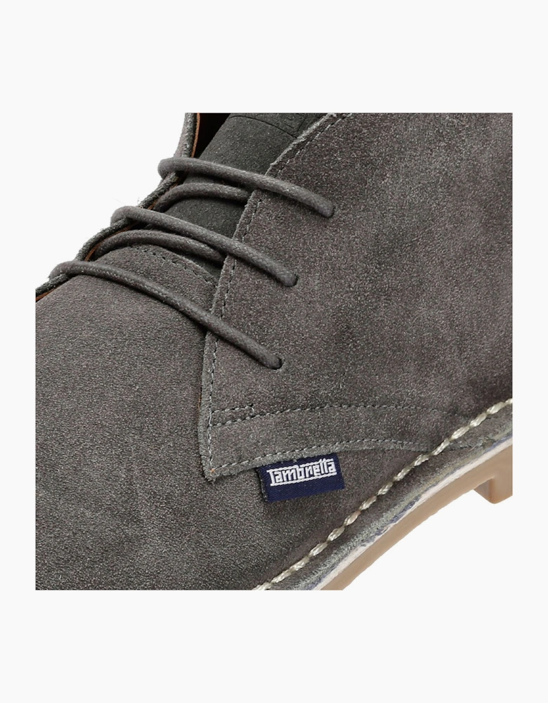 Lambretta Chiswick Suede Men's Grey Boots