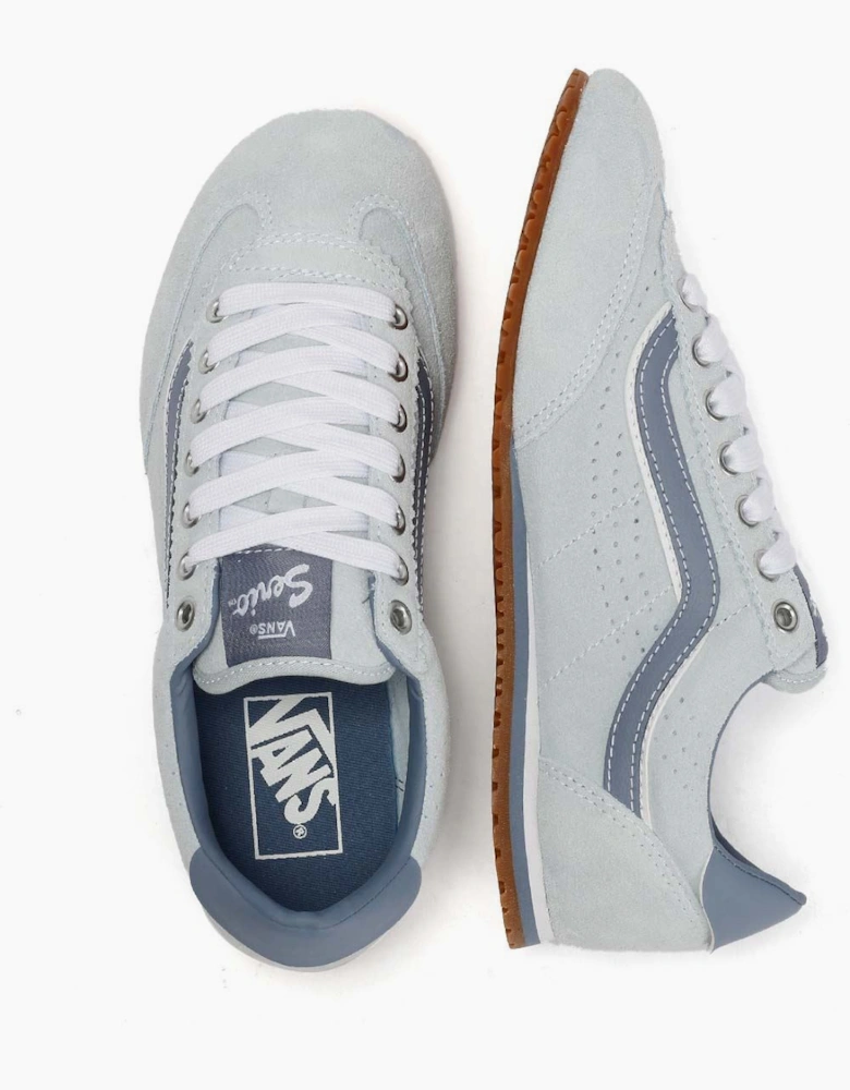 Vans Super Lowpro Suede Women's Light Blue Trainers
