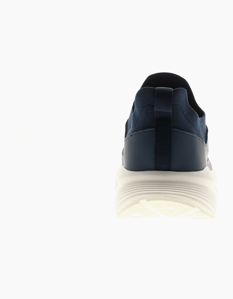 SURGE Mens Running Trainers Rowan Lace Up navy white UK Size