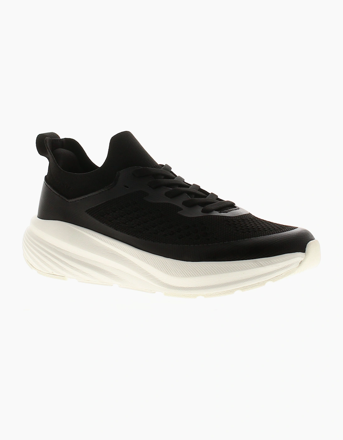 SURGE Womens Running Trainers Memory Foam Amren Lace Up black UK Size, 6 of 5