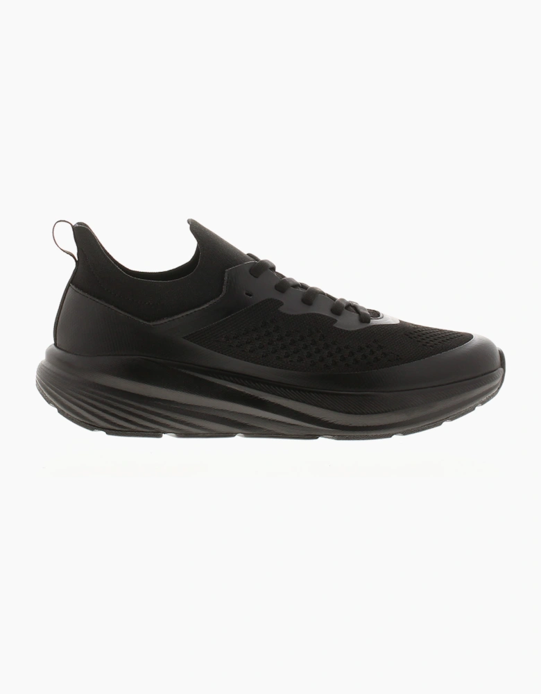 SURGE Mens Running Trainers Rowan Lace Up black UK Size