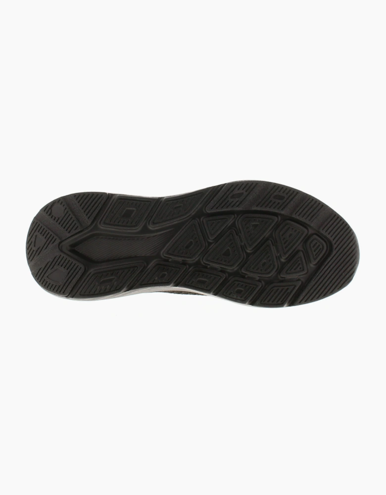 SURGE Mens Running Trainers Rowan Lace Up black UK Size