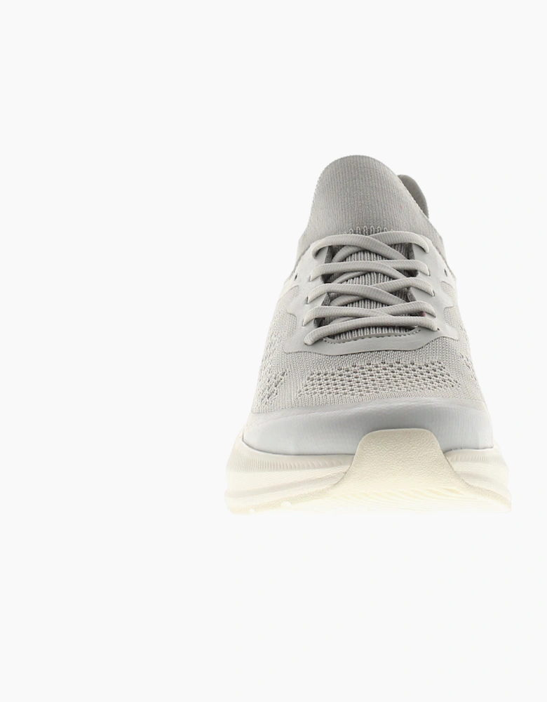 SURGE Mens Running Trainers Rowan Lace Up grey white UK Size
