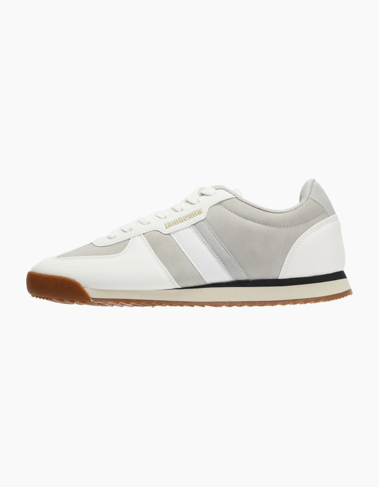 Lambretta Diego Men's White/Grey Trainers