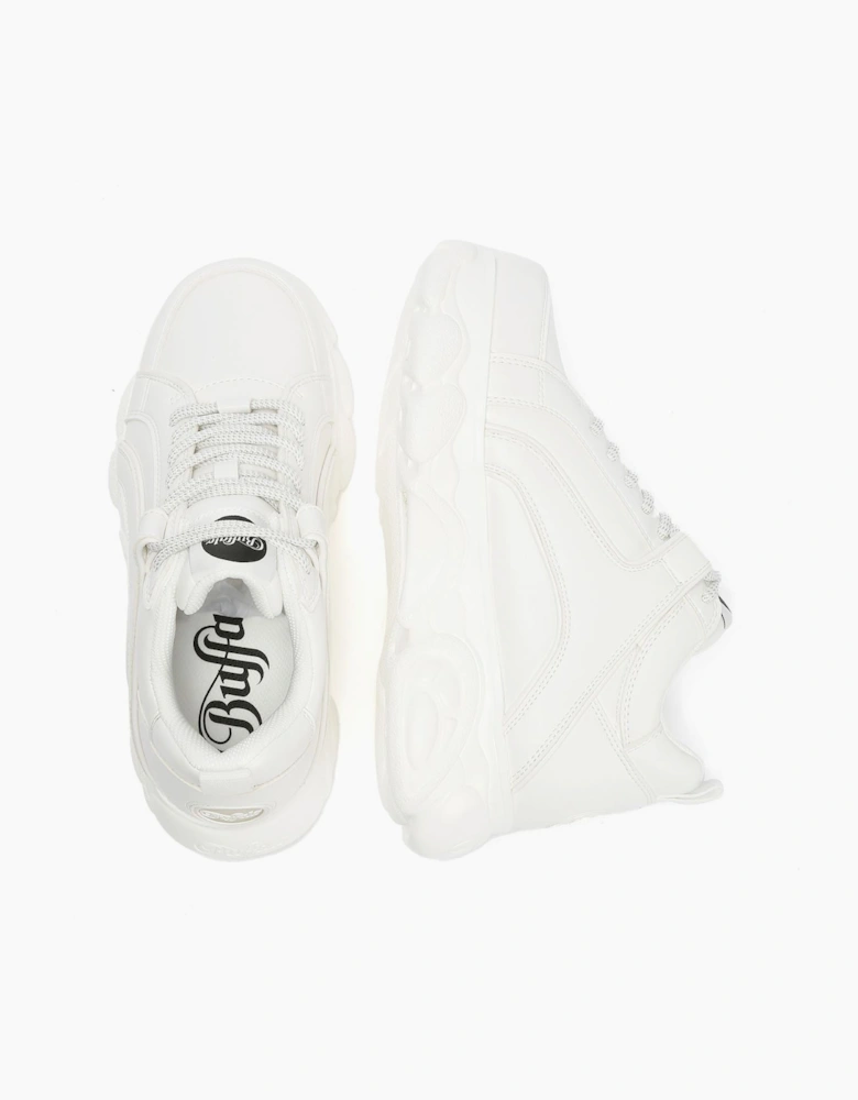 Buffalo CLD Corin Women's White Trainers