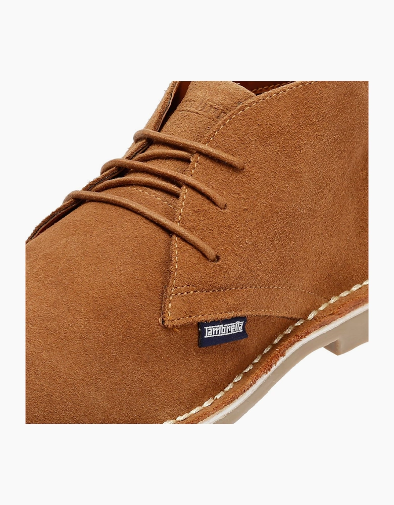 Lambretta Chiswick Suede Men's Tan Boots