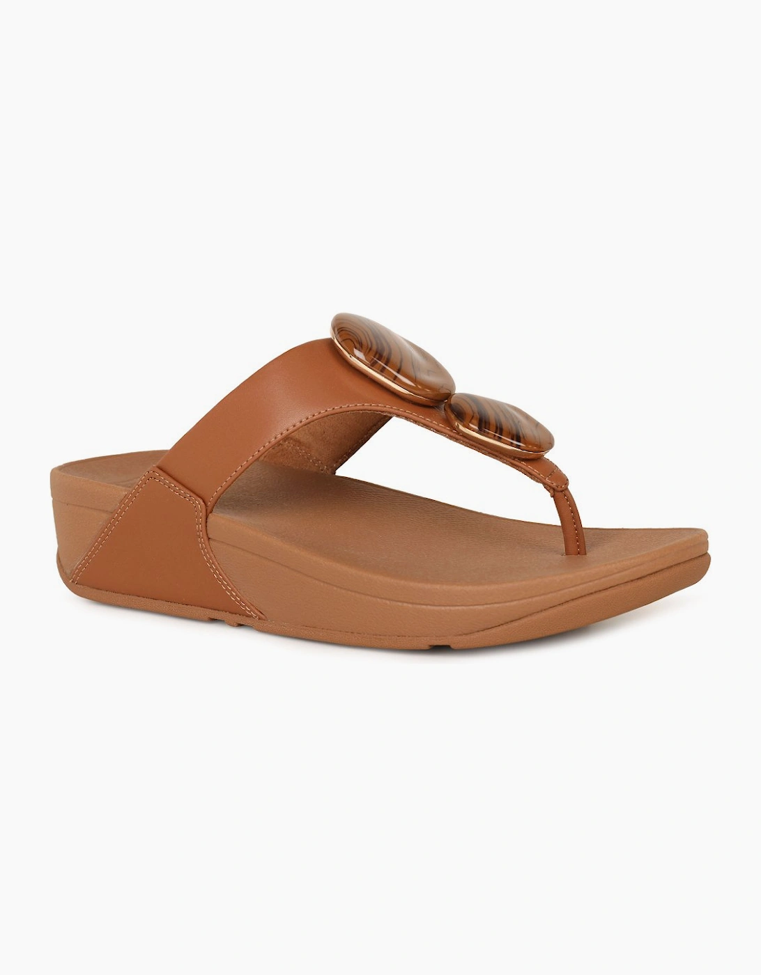Lulu Marbled Stone Sandals
