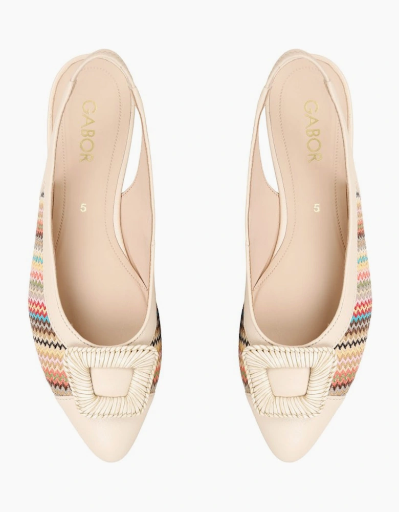 Maddy Womens Slingback Court Shoes