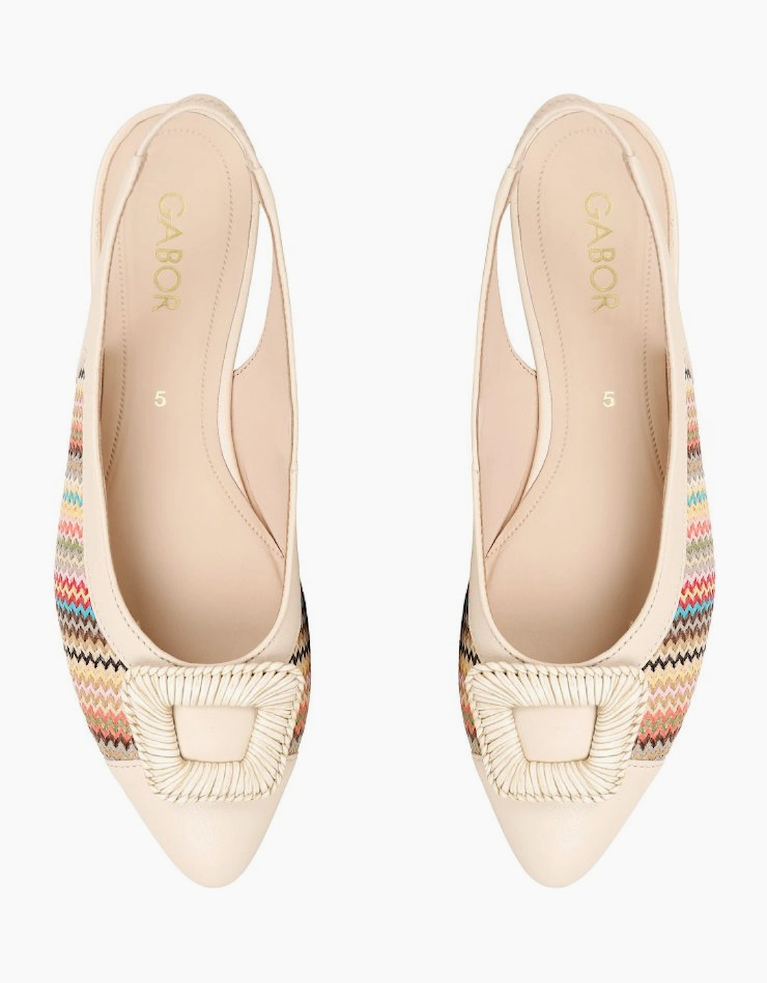 Maddy Womens Slingback Court Shoes