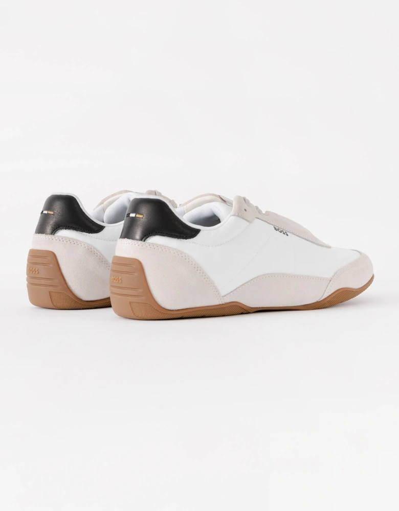 BOSS Orange Jaylen_Lowp_sdnylt Mens Trainers - Open White 120