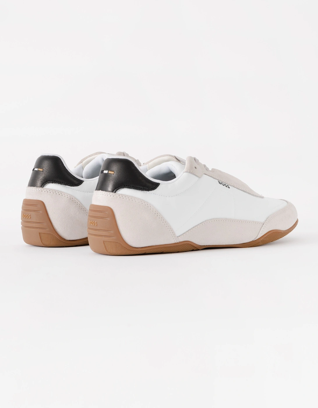 BOSS Orange Jaylen_Lowp_sdnylt Mens Trainers - Open White 120