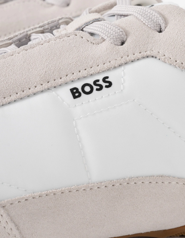 BOSS Orange Jaylen_Lowp_sdnylt Mens Trainers - Open White 120