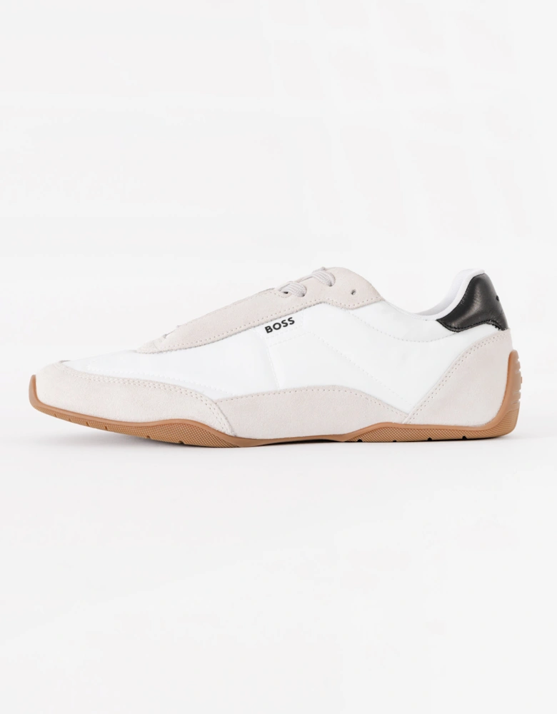 BOSS Orange Jaylen_Lowp_sdnylt Mens Trainers - Open White 120
