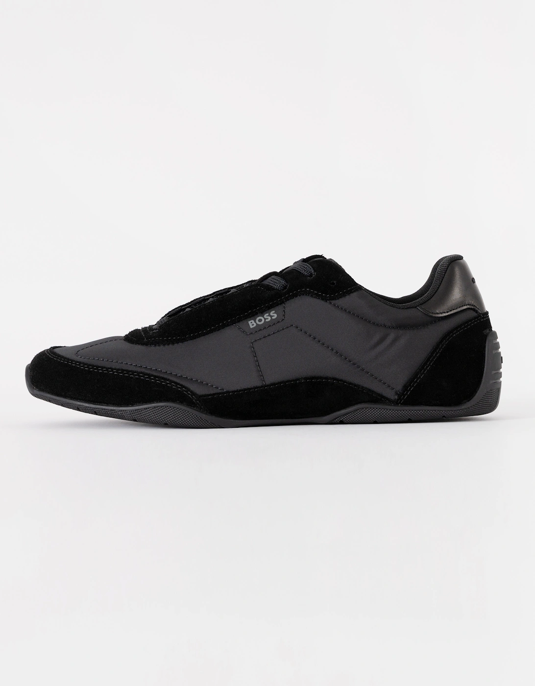 BOSS Orange Jaylen_Lowp_sdnylt Mens Trainers 50563894 - Black 005