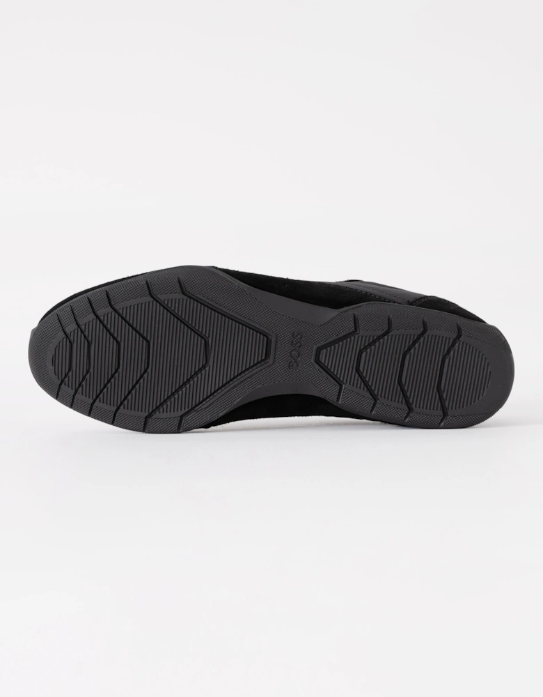 BOSS Orange Jaylen_Lowp_sdnylt Mens Trainers 50563894 - Black 005