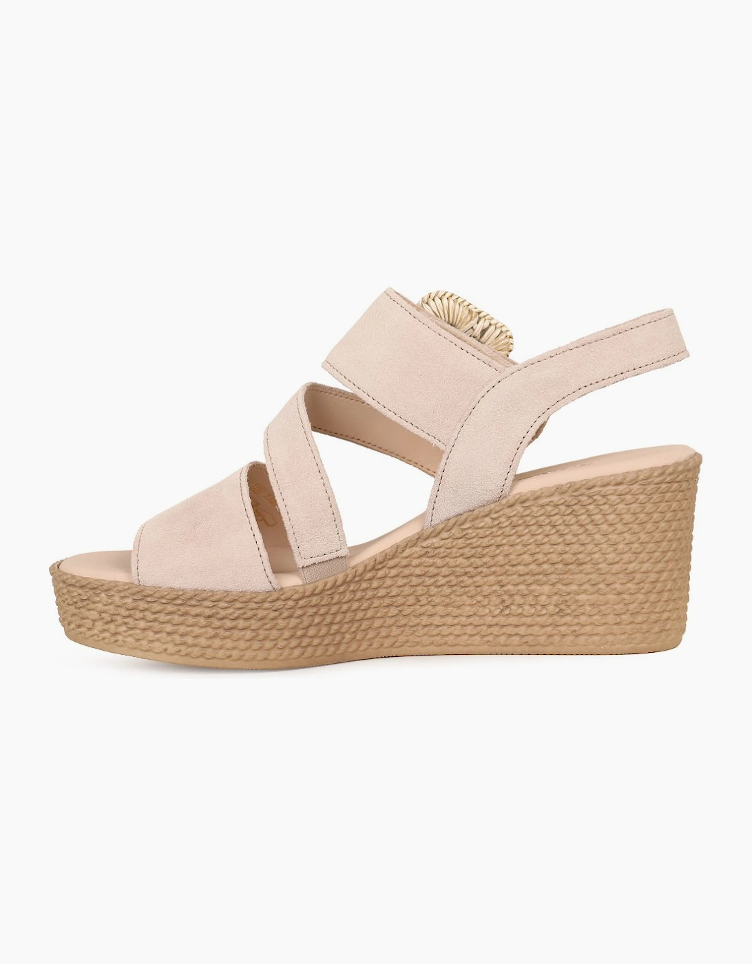 Embrace Womens Wedge Sandal