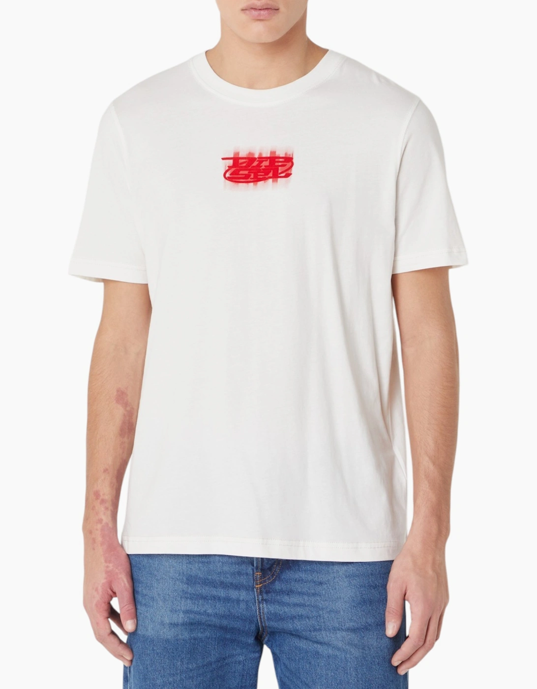 Diesel Mens T Shirts T Just Printed Logo