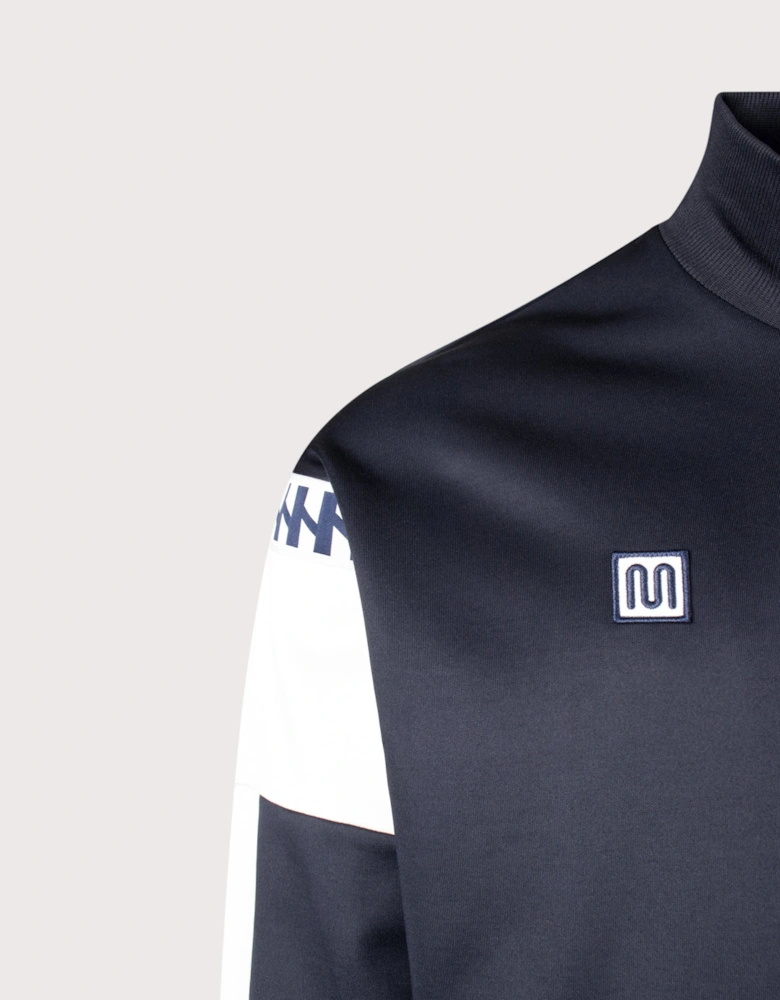 Oversized Fit Meyba Cut And Sew Track Jacket