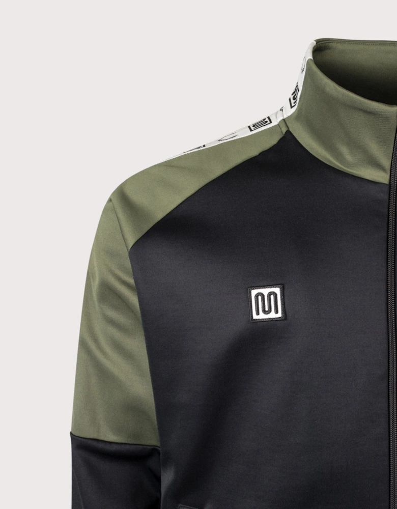 Oversized Fit Meyba Taped Raglan Track Jacket